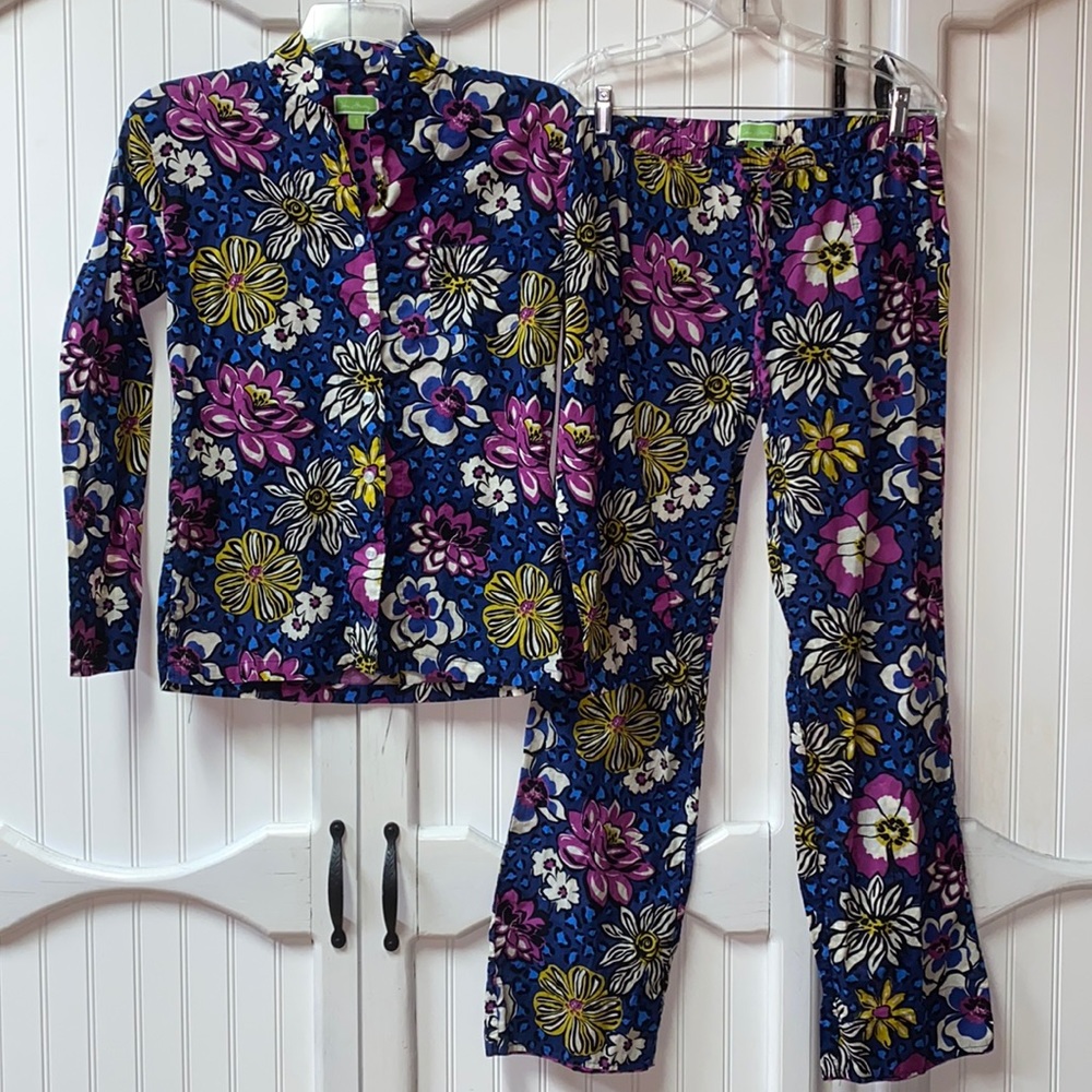 Vera Bradley Floral Print Pajamas S